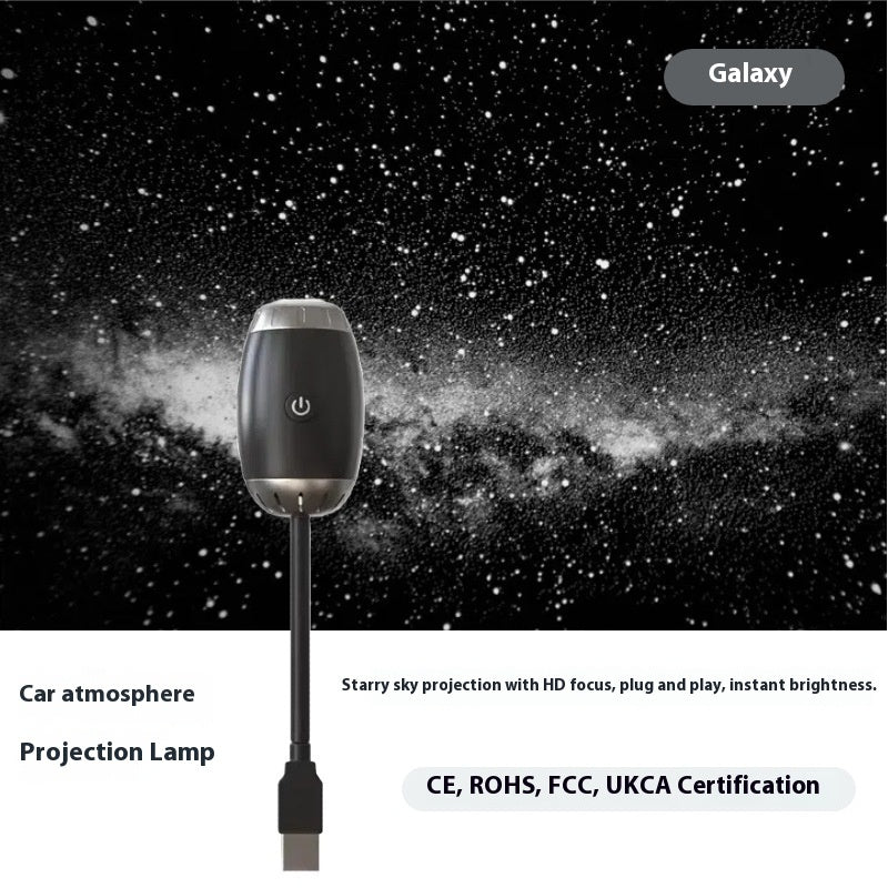 Galaxy Projector USB, Black Hole to Saturn