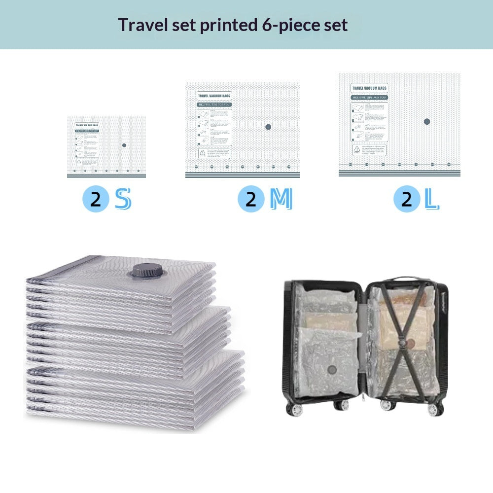 Travel Vacuum Bags With Cordless Pump