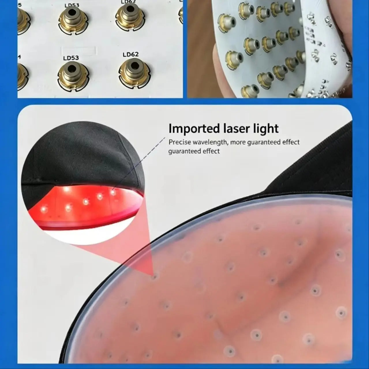 Red Light Therapy Hair Cap 108-Diode Scalp Wellness