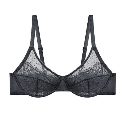 Minimizer Bra, Full Coverage Everyday Support - 34C / Gray - Shehealth