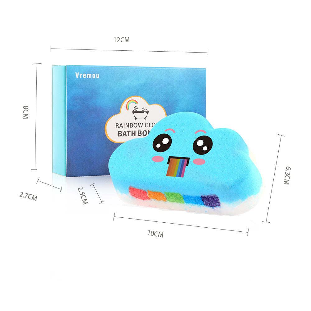 Rainbow Cloud Bath Bomb Set - Blue Ocean - Shehealth