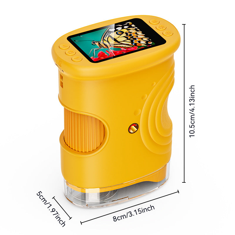 Kids Handheld Digital Microscope Outdoor Exploration
