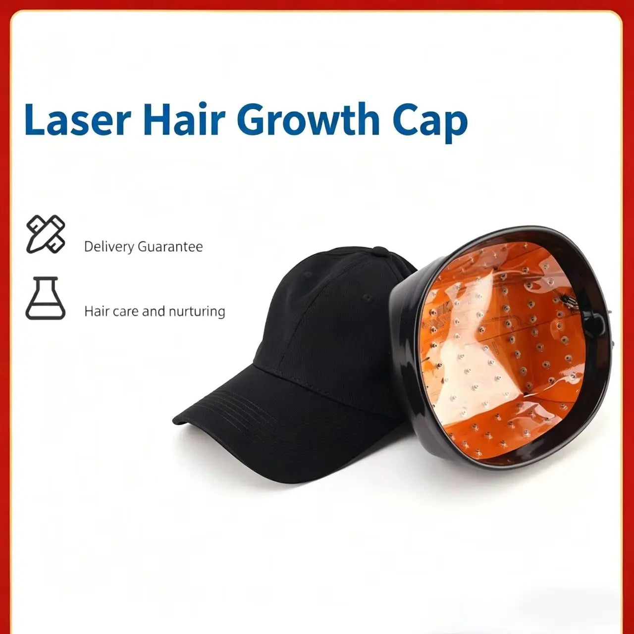 Red Light Therapy Hair Cap 108-Diode Scalp Wellness