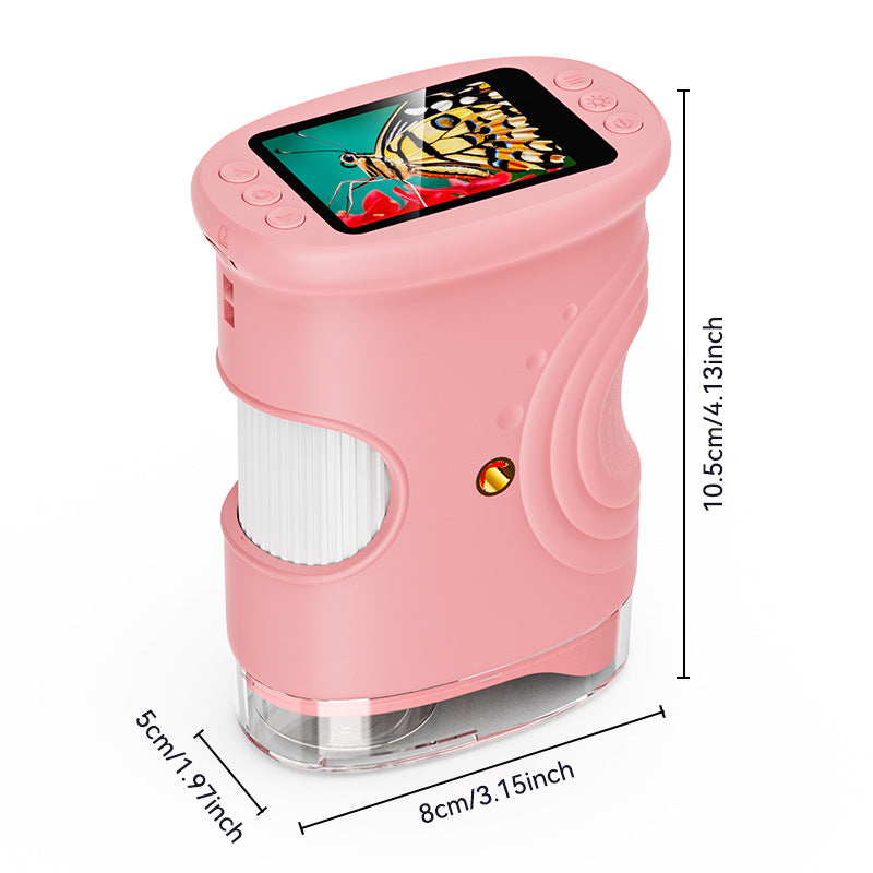 Kids Handheld Digital Microscope Outdoor Exploration