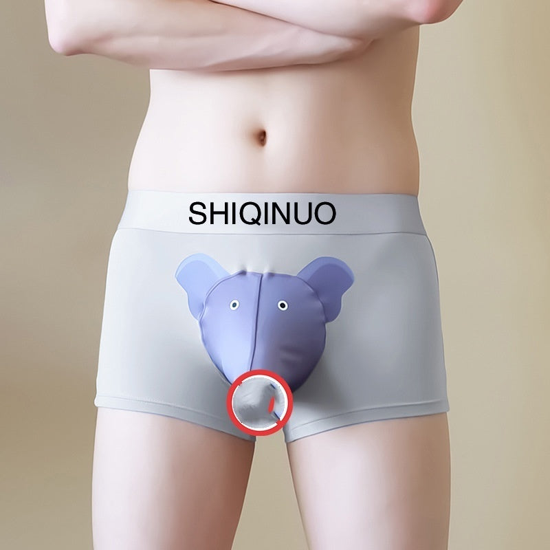 Funny Underwear for Men: Elephant Trunk Boxer Briefs