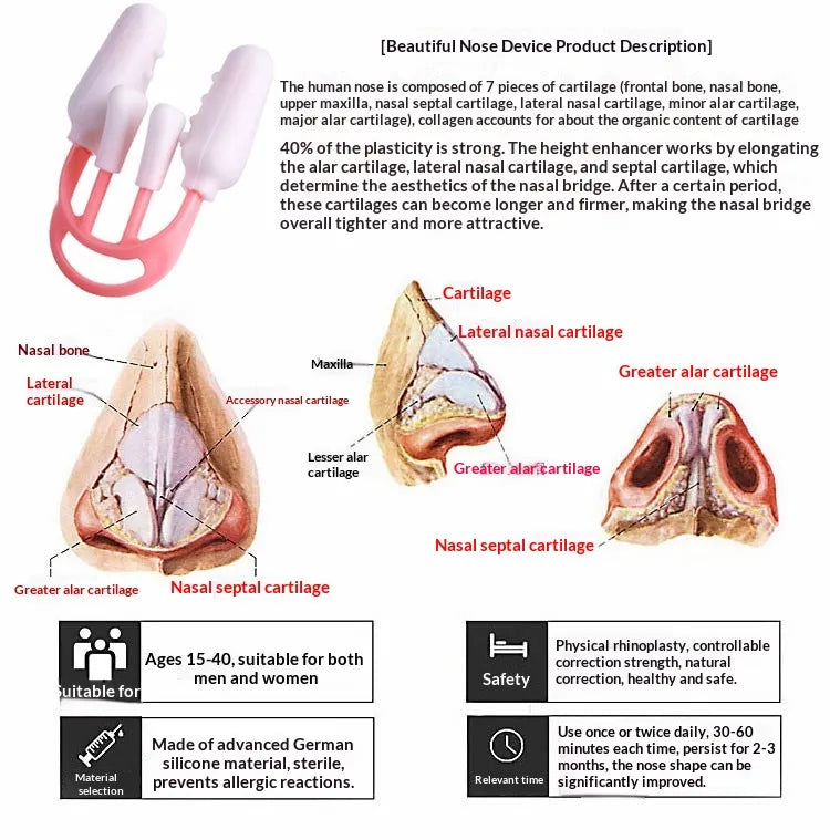 Nose-shaping Tool Nose Clip Nasal Wing Corrector