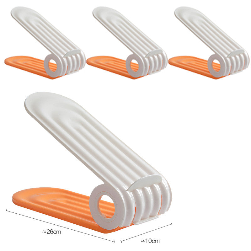 Adjustable Shoe Organizer Double-Deck Space Saver