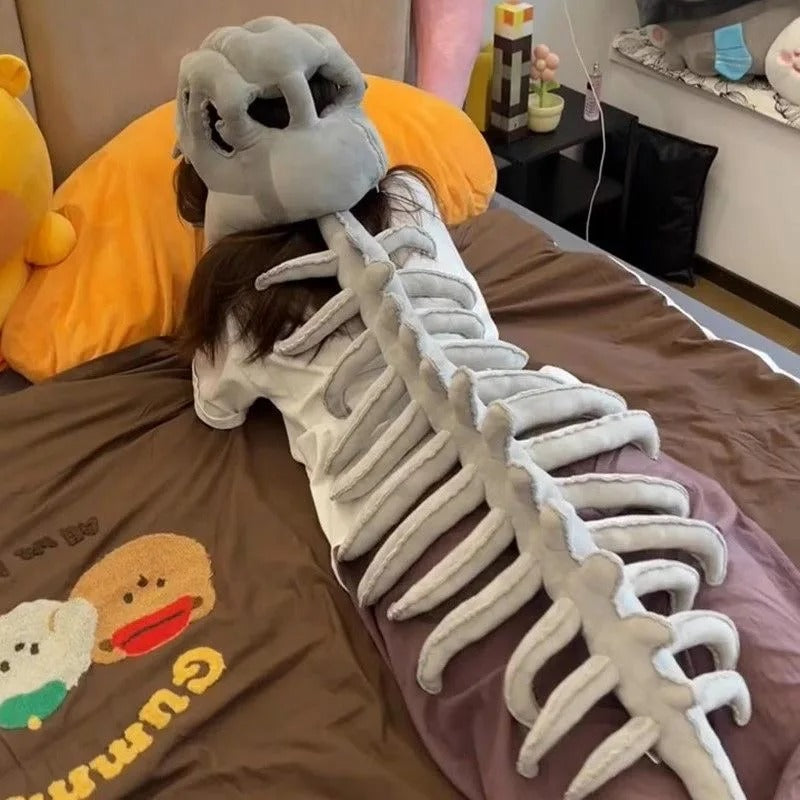 Dinosaur Skeleton Headgear That Stops Every Room