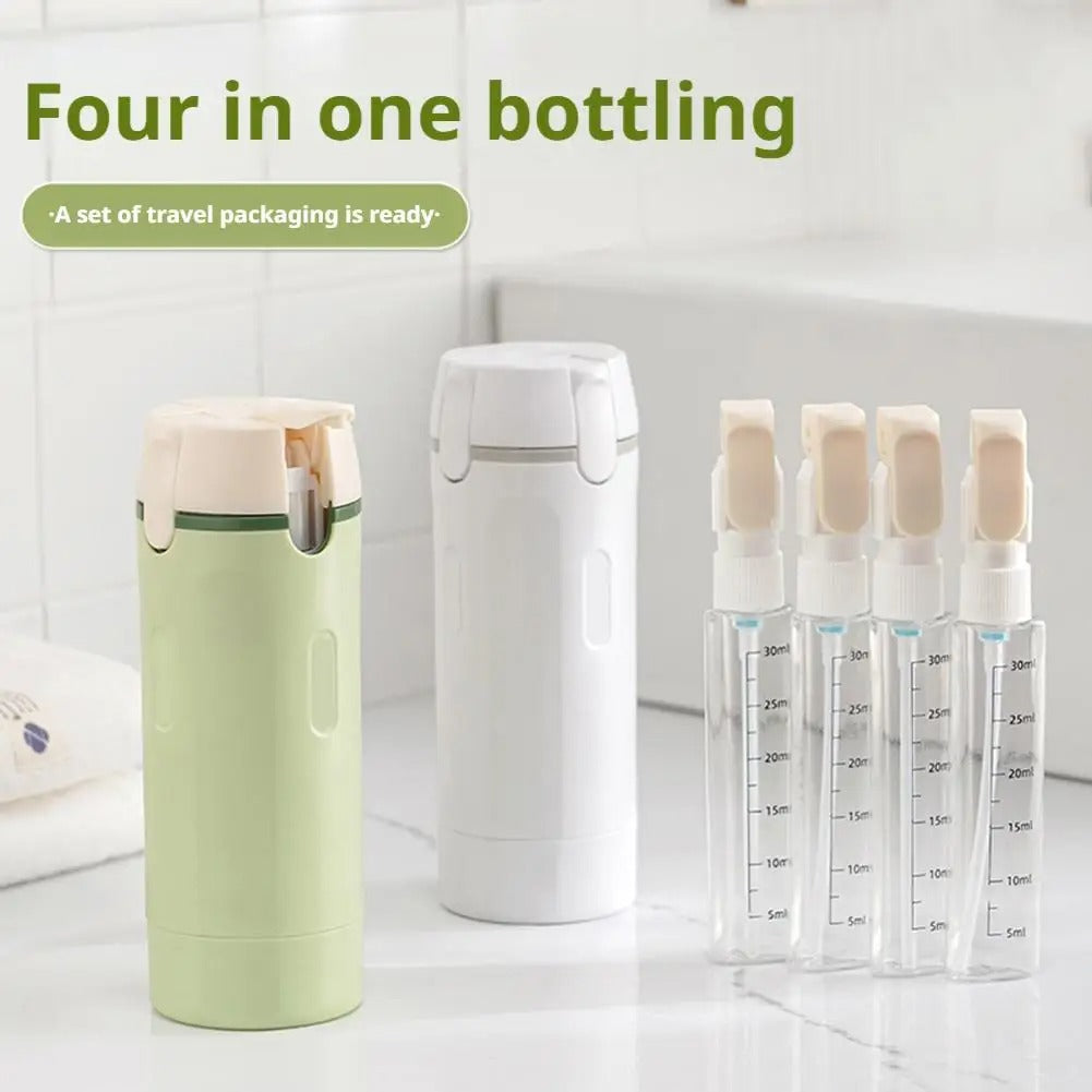 Travel Size Bottles for Toiletries, 4-in-1