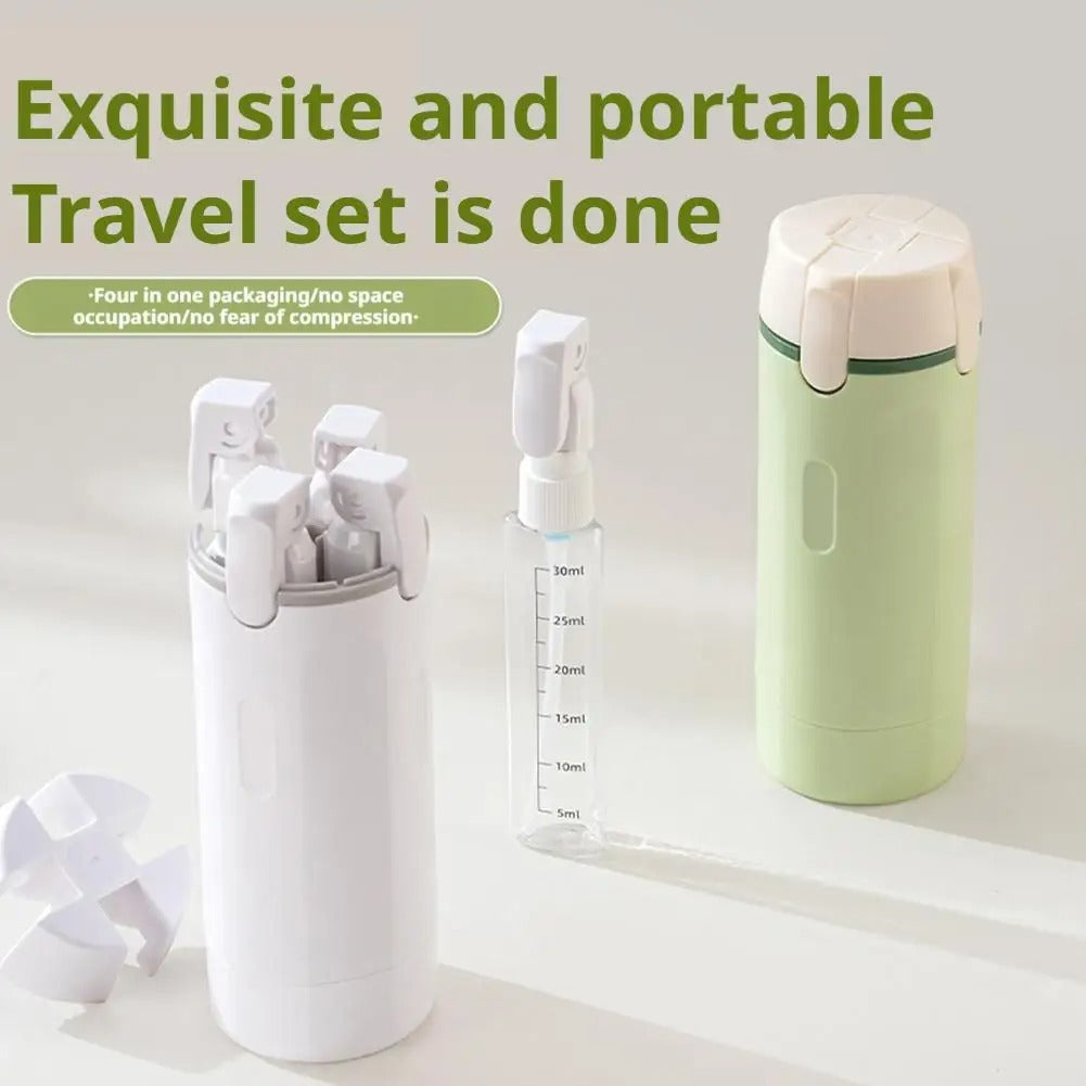 Travel Size Bottles for Toiletries, 4-in-1