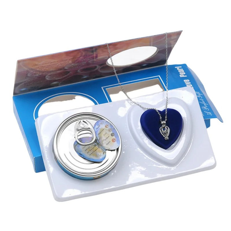 Wish Pearl Necklace Gift Set – Open an Oyster, Find Your Pearl - Blue Shell - Shehealth