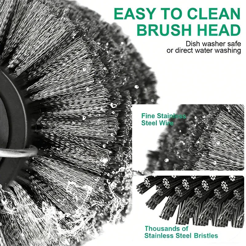 Electric Grill Brush, Rotary Wire Clean