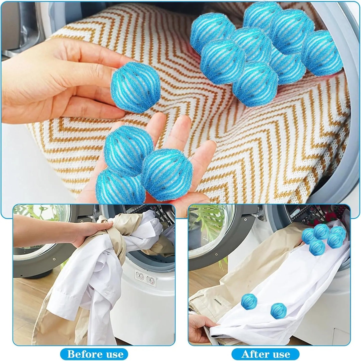 Pet Hair Remover Laundry, Fabric Safe Catcher