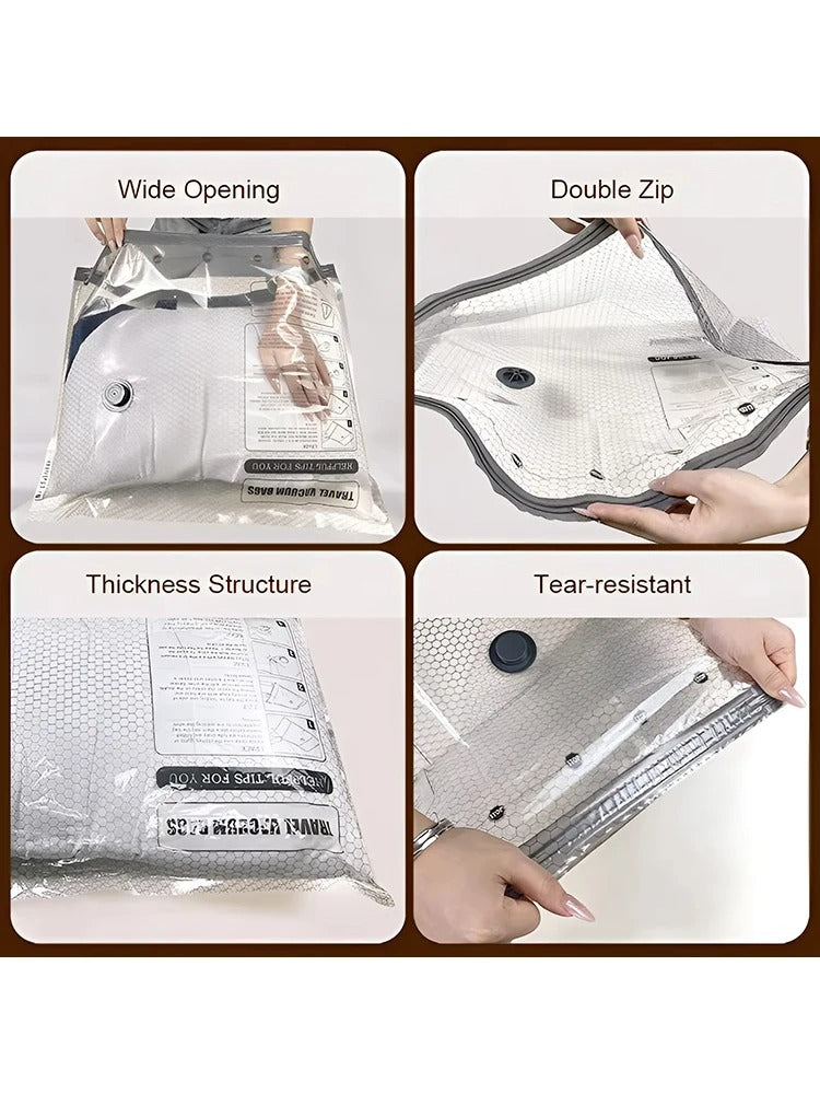 Travel Vacuum Bags With Cordless Pump
