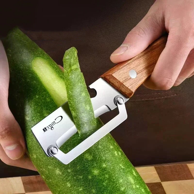 Stainless Steel Peeler With Bottle Opener