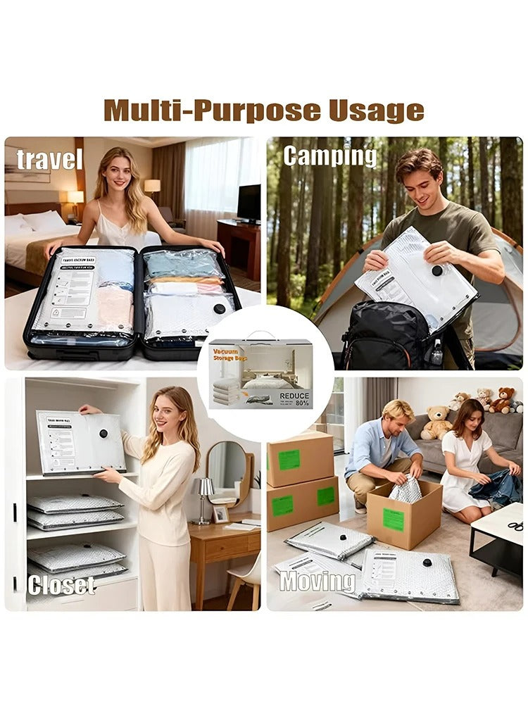 Travel Vacuum Bags With Cordless Pump