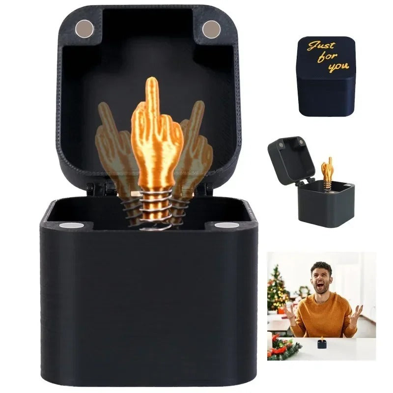 Middle Finger Gift Box - Funny Pop-Up Prank Gift
